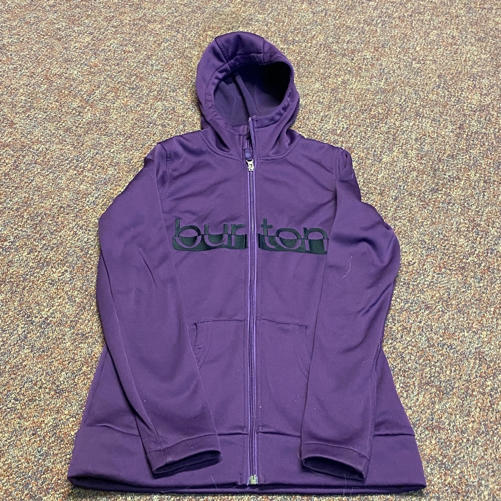 Burton Deep Purple Zip-Up Hoodie